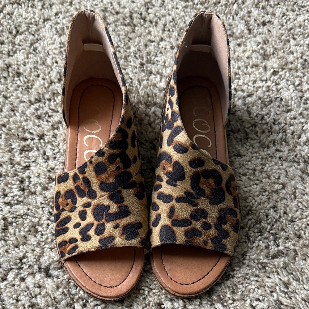 Leopard Print Women's Sandals